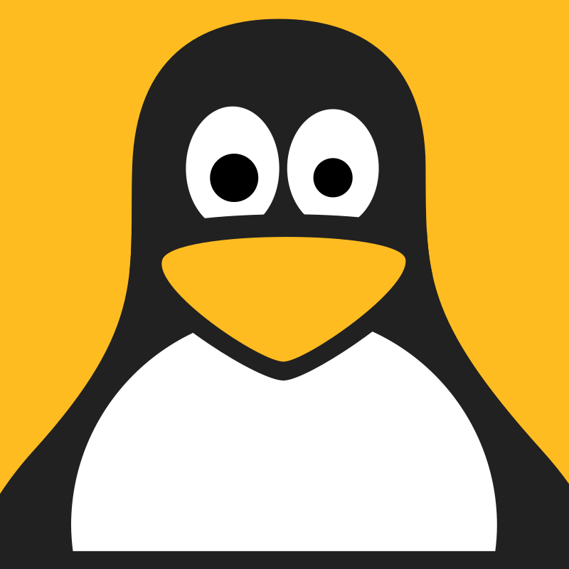 Linux avatar portrait